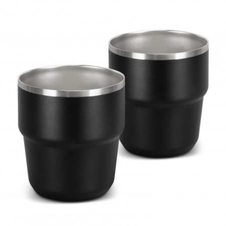 Frontier Stackable Cups - Set Of 2 Promotional Products