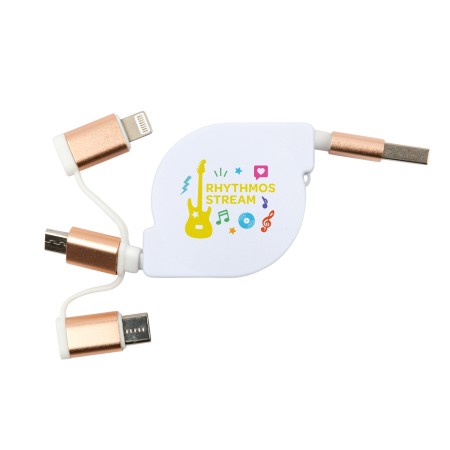 Fury 3 In 1 Cable Promotional Products