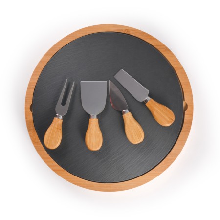 Gala Bamboo Slate Cheese Board Promotional Products