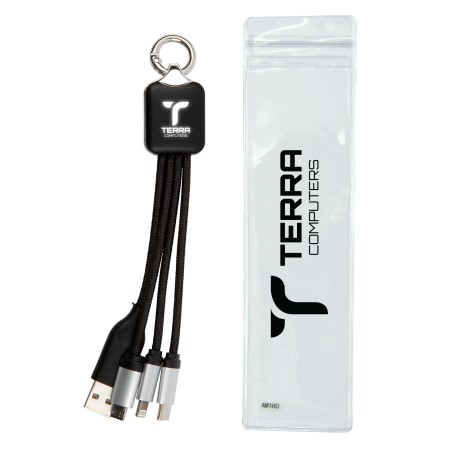 Glimmer Square Glow Cable Promotional Products