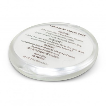 Hand Soap Travel Case - Round Promotional Products