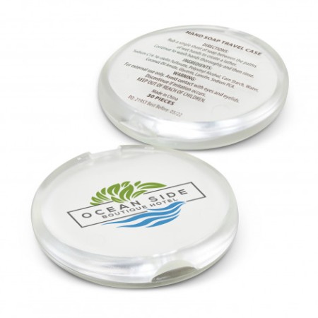 Hand Soap Travel Case - Round Promotional Products
