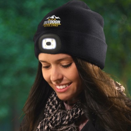 Headlamp Beanie Promotional Products