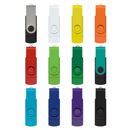 Helix 8gb Dual Flash Drive Promotional Products