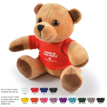 Honey Plush Teddy Bear Promotional Products