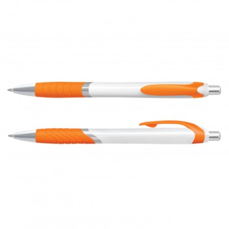 Jet Pen -  White Barrel Promotional Products