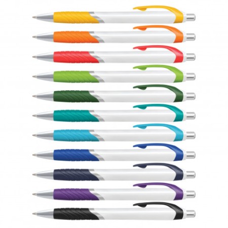 Jet Pen -  White Barrel Promotional Products