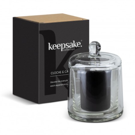 Keepsake Cloche And Candle Set Promotional Products