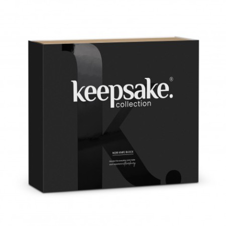 Keepsake Noir Knife Block Promotional Products