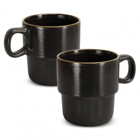 Keepsake Stackable Coffee Cup - Set Of 2 Promotional Products