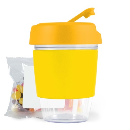 Kick Coffee Cup With Jelly Beans Promotional Products