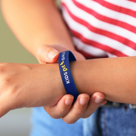 Kids Silicone Wrist Band - Debossed Promotional Products