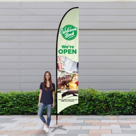 Large Feather Flag Kit Promotional Products