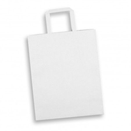 Large Flat Handle Paper Bag Portrait Promotional Products