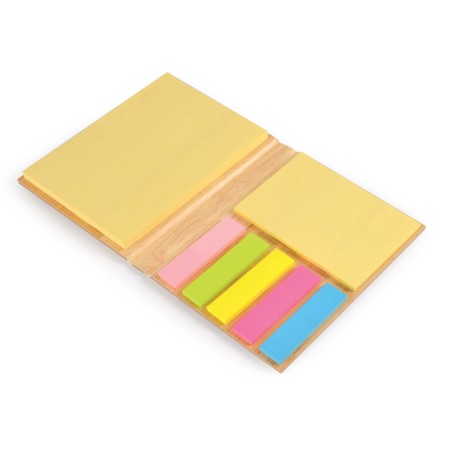 Lumix Bamboo Sticky Notes  Promotional Products