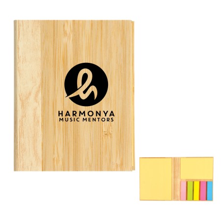 Lumix Bamboo Sticky Notes  Promotional Products