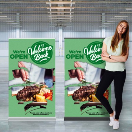Luxury Pull Up Banner (sc Approved) Promotional Products