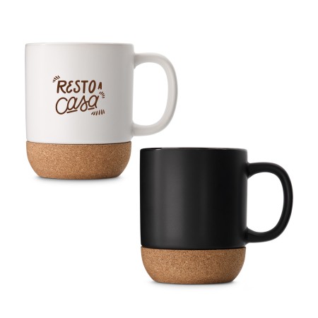 Magnum Ceramic Mug / Cork Base Promotional Products