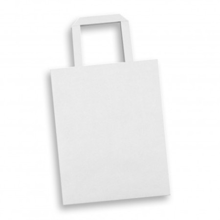 Medium Flat Handle Paper Bag Portrait Promotional Products