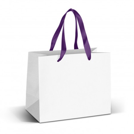 Medium Ribbon Handle Paper Bag - Full Colour Promotional Products