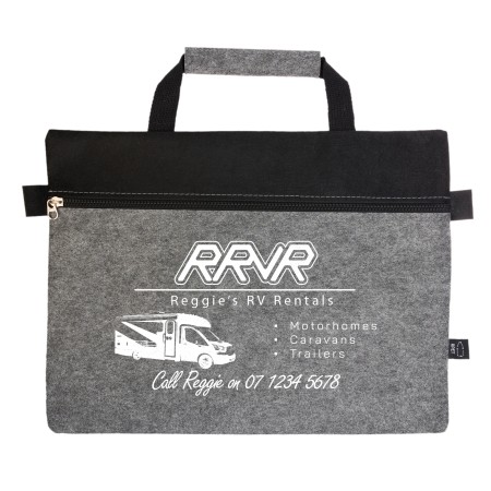 Montana Rpet Felt Satchel Promotional Products