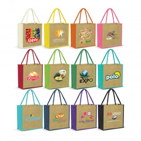 Monza Jute Tote Bag Promotional Products