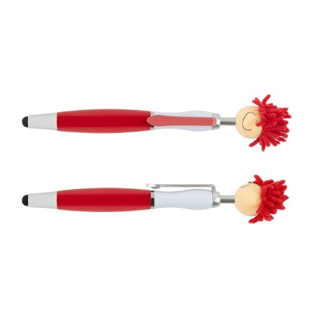 Mop Top Pen / Stylus  Promotional Products