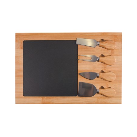 Mosaic Bamboo Slate Cheese Board Promotional Products
