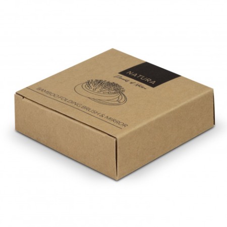 Natura Bamboo Brush And Mirror Promotional Products