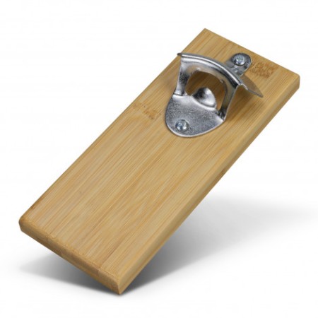 Natura Bamboo Fridge Bottle Opener Promotional Products