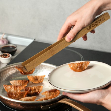 Natura Bamboo Serving Tongs Promotional Products