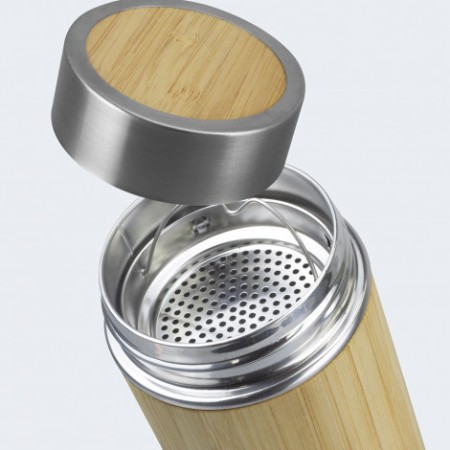 Natura Bamboo Vacuum Bottle Promotional Products