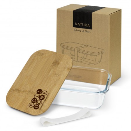 Natura Iris Glass Lunch Box Promotional Products