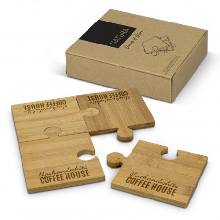 Natura Puzzle Coaster - Set Of 4 Promotional Products