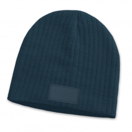 Nebraska Cable Knit Beanie With Patch Promotional Products