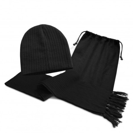 Nebraska Scarf And Beanie Set Promotional Products