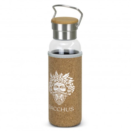 Nomad Glass Bottle - Cork Sleeve Promotional Products