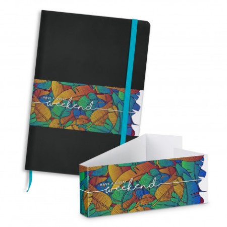 Omega Black Notebook Promotional Products