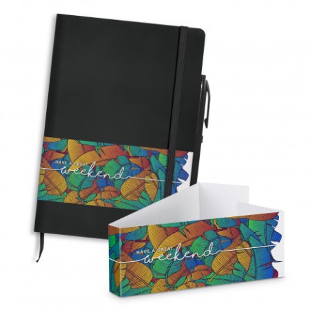Omega Notebook With Pen Promotional Products
