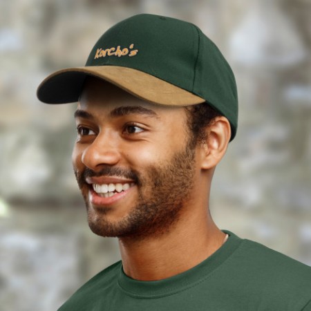 Outback Suede Peak Cap Promotional Products