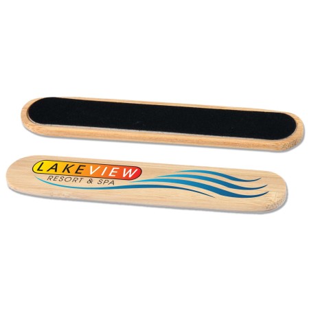Pamper Bamboo Nail File Promotional Products