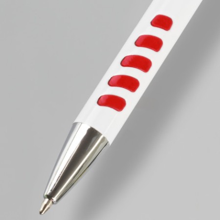 Panama Grip Pen - White Barrel Promotional Products