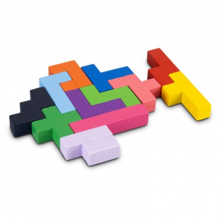 Pentomino Wooden Puzzle Promotional Products