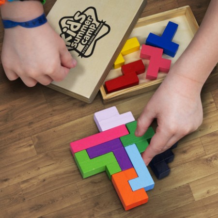 Pentomino Wooden Puzzle Promotional Products