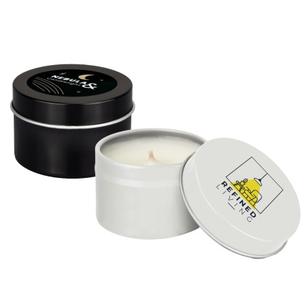 Petite Candle In Tin Promotional Products
