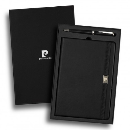 Pierre Cardin Nouvelle Notebook And Pen Gift Set Promotional Products