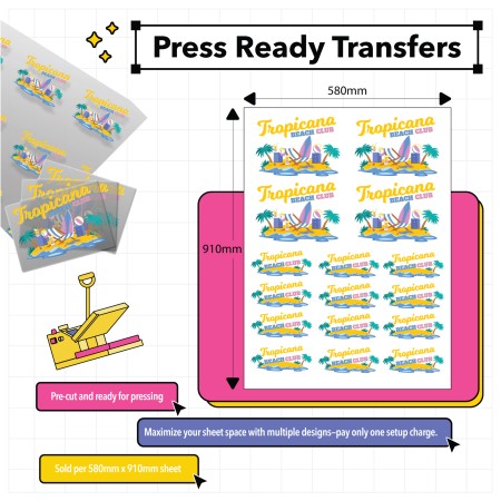 Press Ready Transfers Promotional Products