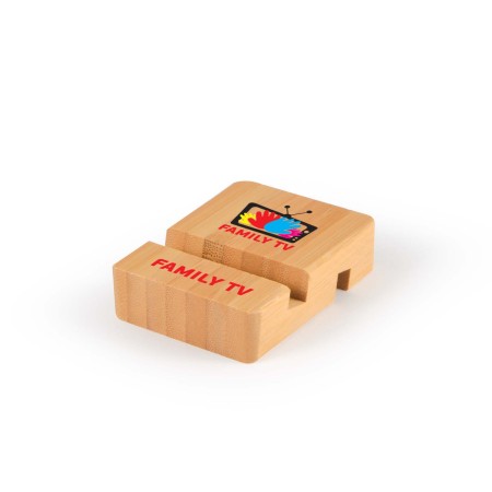 Rascal Bamboo Tablet & Phone Stand Promotional Products