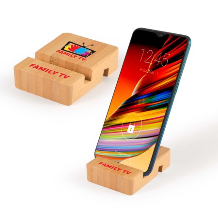 Rascal Bamboo Tablet & Phone Stand Promotional Products