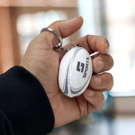 Rugby Ball Key Ring Promotional Products